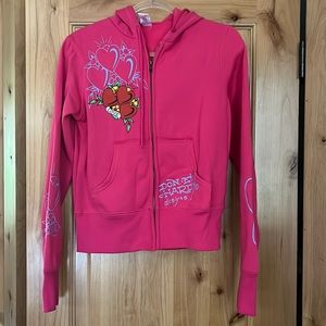 Vintage Ed Hardy Zip Up Hoodie in perfect condition with no stains or tears!
